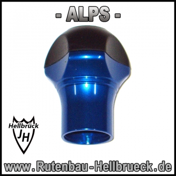ALPS Endkappe - Eckige Version - Farbe: Kobaltblau